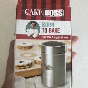 CAKE BOSS Powdered Sugar Shaker- **NEVER USED!**